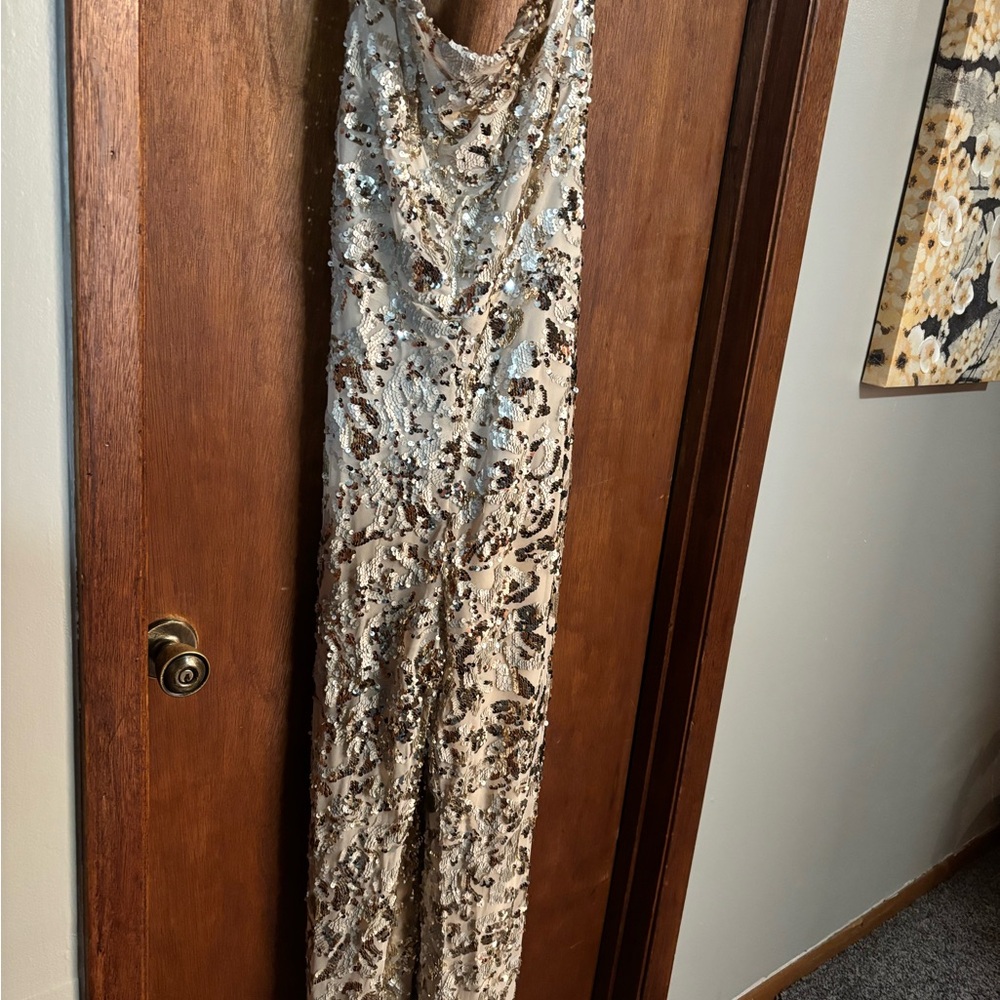 Brand New Sequin jumpsuit